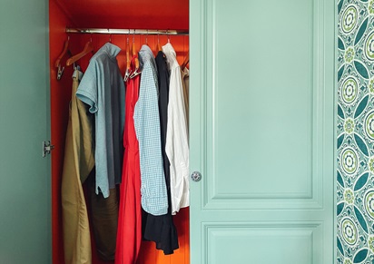 Wykorzystanie przestrzeni w szafie do przedpokoju